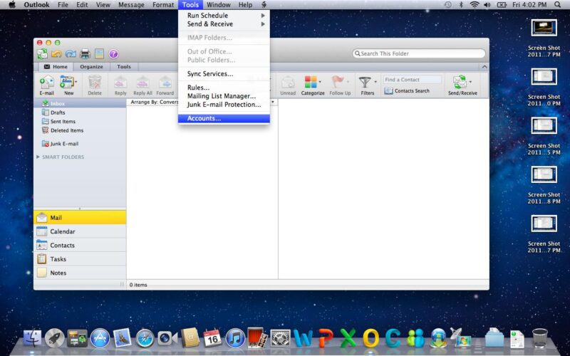 outlook desktop mac