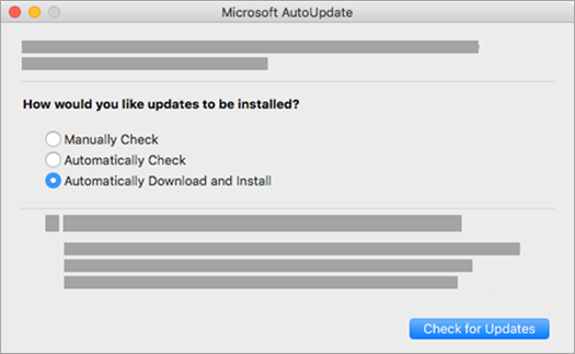 microsoft outlook update 15.16.0 mac