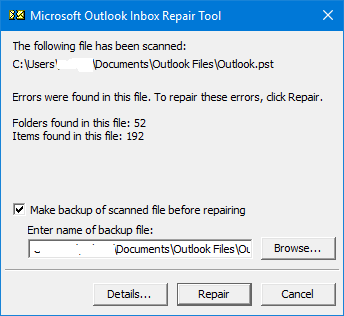 outlook pst repair tool for mac